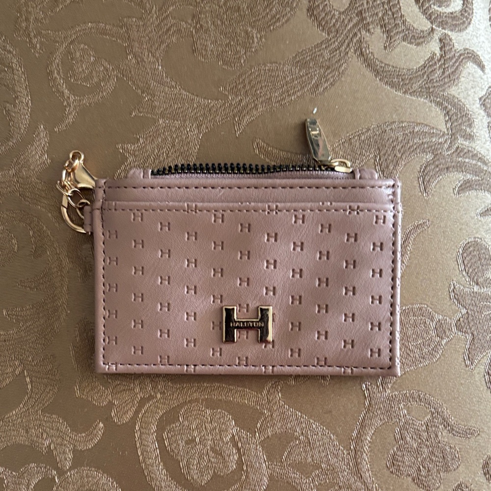 H by Halston Pink Card Holder